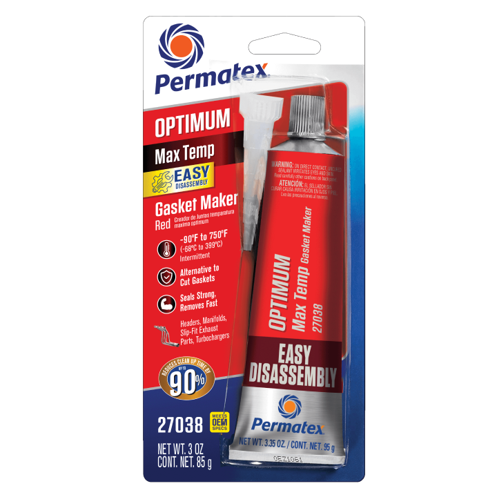 Permatex® Optimum Easy-Disassembly Red RTV Silicone Gasket Maker, 3 OZ –  Permatex
