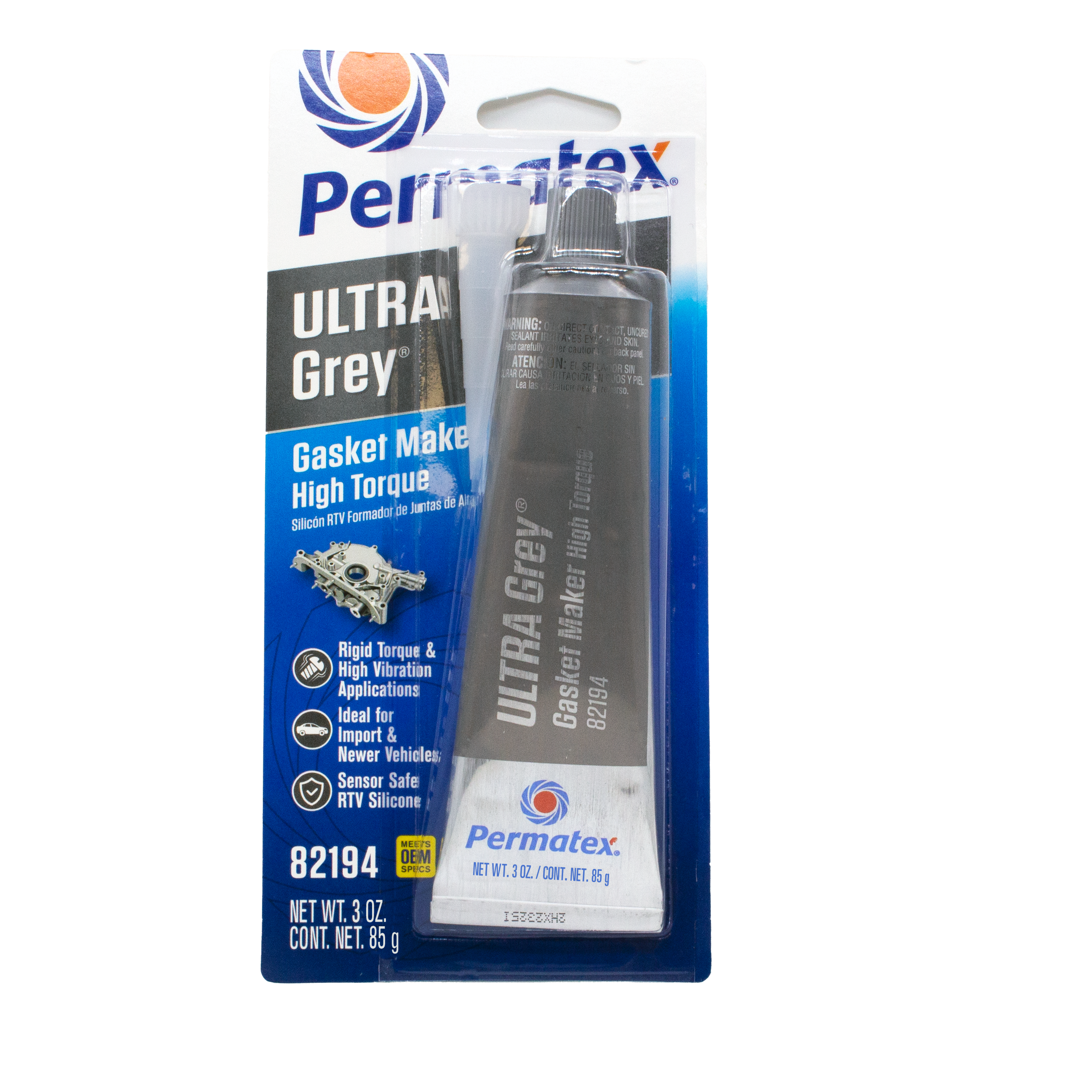 Permatex® Ultra Grey® RTV Silicone Gasket Maker, 3 OZ – Permatex