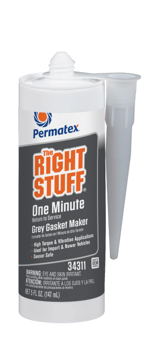 Permatex® The Right Stuff® Grey 1 Minute Gasket Maker, 10 OZ
